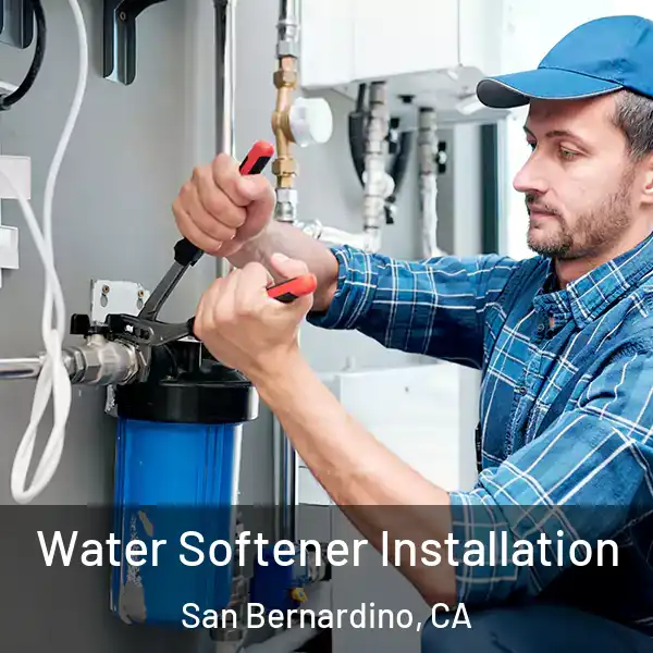  Water Softener Installation San Bernardino, CA